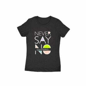 Be Awesome Women's Round Neck T-shirt - Its Clover