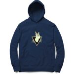 Graphic Hooded Sweatshirt with Kangaroo Pockets - Its Clover
