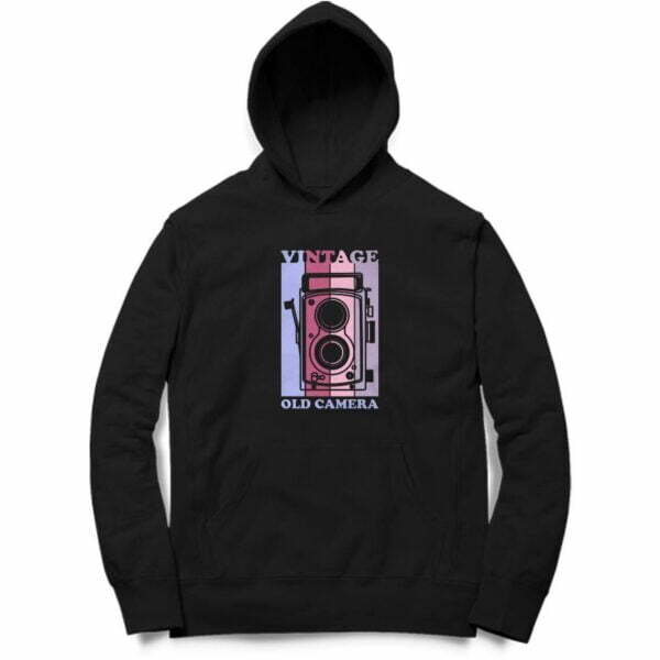 Graphic Hooded Sweatshirt with Kangaroo Pockets - Its Clover