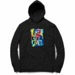 Be Creative Hooded Sweatshirt with Kangaroo Pockets - Its Clover