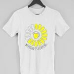Weekend Men's Round Neck Half Sleeve T-shirt - Its Clover
