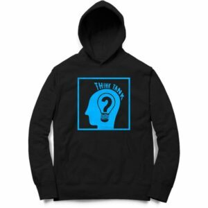 Think Tank Hooded Sweatshirt with Kangaroo Pockets - Its Clover