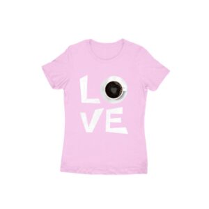 Love Coffee Women's Round Neck T-shirt - Its Clover