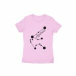 Aquarius Zodiac Women's Round Neck T-shirt - Its Clover
