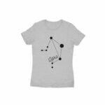 Libra Zodiac Women's Round Neck T-shirt - Its Clover