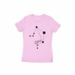 Libra Zodiac Women's Round Neck T-shirt - Its Clover