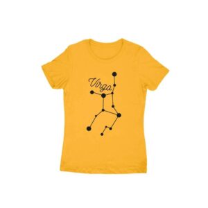 Virgo Zodiac Women's Round Neck T-shirt - Its Clover