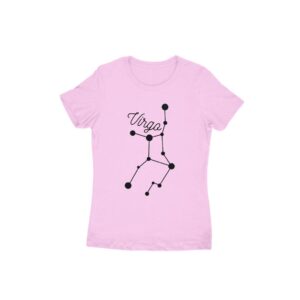 Virgo Zodiac Women's Round Neck T-shirt - Its Clover