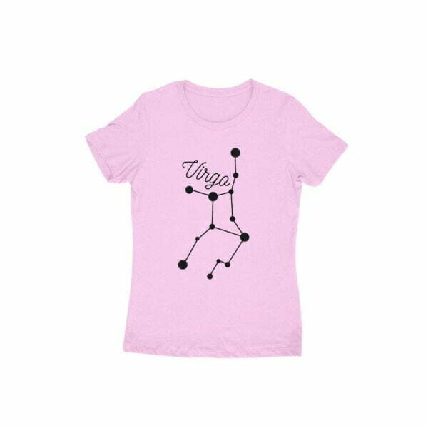 Virgo Zodiac Women's Round Neck T-shirt - Its Clover