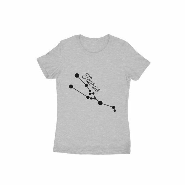 Taurus Zodiac Women's Round Neck T-shirt - Its Clover