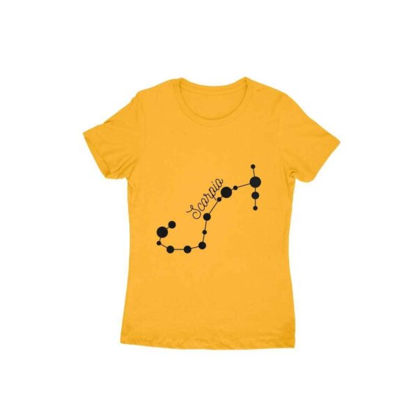 Scorpio Zodiac Women's Round Neck T-shirt - Its Clover