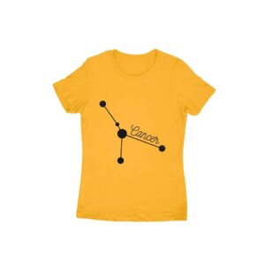 Cancer Zodiac Women's Round Neck T-shirt - Its Clover