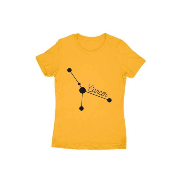 Cancer Zodiac Women's Round Neck T-shirt - Its Clover