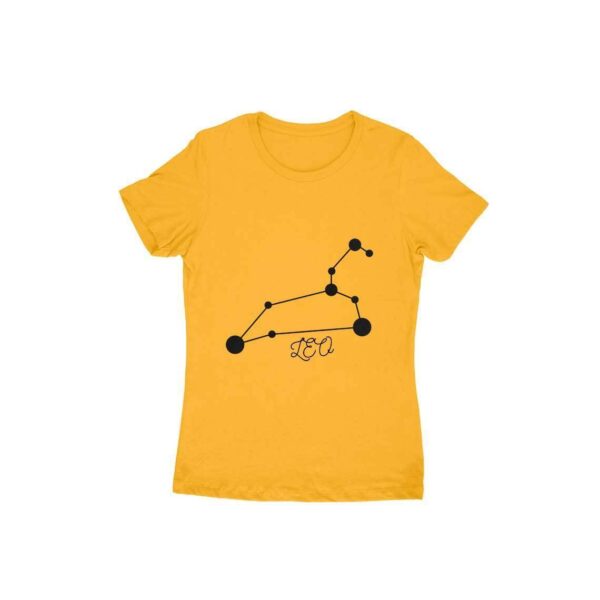 Leo Zodiac Women's Round Neck T-shirt - Its Clover