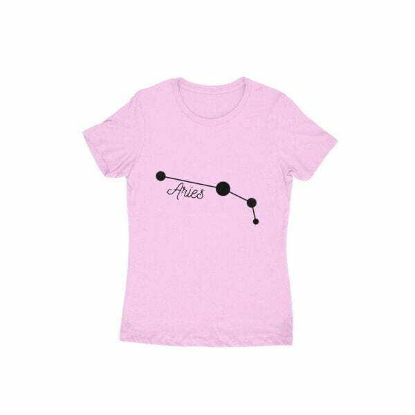 Aries Zodiac Women's Round Neck T-shirt - Its Clover