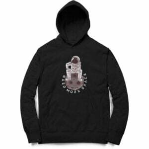 Need More Space Hooded Sweatshirt with Kangaroo Pockets - Its Clover