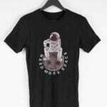 Need More Space Men's Round Neck Half Sleeve T-shirt - Its Clover