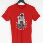 Need More Space Men's Round Neck Half Sleeve T-shirt - Its Clover