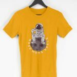 Need More Space Men's Round Neck Half Sleeve T-shirt - Its Clover