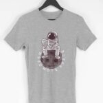 Need More Space Men's Round Neck Half Sleeve T-shirt - Its Clover