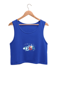 Yoga OM Women's Crop Tank Top its clover
