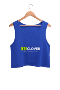 its Clover Women's Crop Tank Top