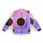 Chai Style Men's Zipper Bomber Jacket With Pockets its clover