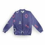 Cool Shapes Style Men's Zipper Bomber Jacket With Pockets its clover