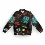 Super Cool Style Men's Zipper Bomber Jacket With Pockets its clover