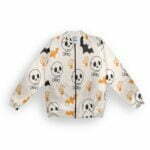Halloween Style Men's Zipper Bomber Jacket With Pockets its clover