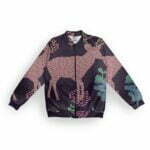 Jungle Style Men's Zipper Bomber Jacket With Pockets its clover