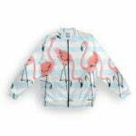 Birds Style Men's Zipper Bomber Jacket With Pockets its clover