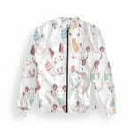 Cutest Mouse Women's Zipper Bomber Jacket With Pockets its clover