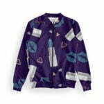 Make Up Artist Women's Zipper Bomber Jacket With Pockets its clover