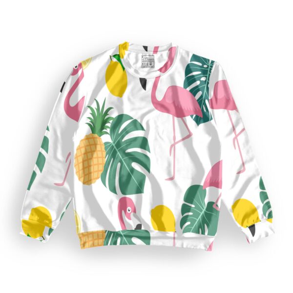 Flamingo Style Men's All over print Sweatshirt its clover