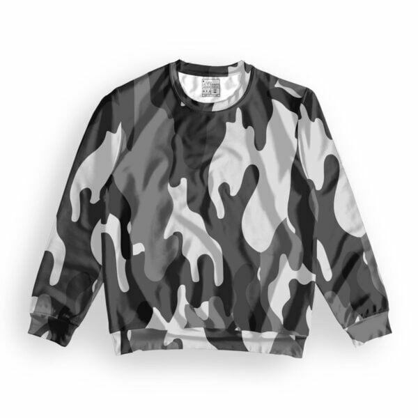 Army Style Men's All over print Sweatshirt its clover