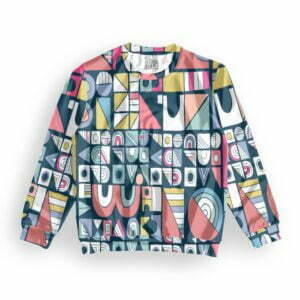 Unique puzzle Style Men's All over print Sweatshirt its clover