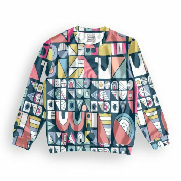 Unique puzzle Style Men's All over print Sweatshirt its clover