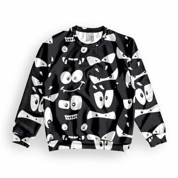 Ghost Faces Style Men's All over print Sweatshirt its clover