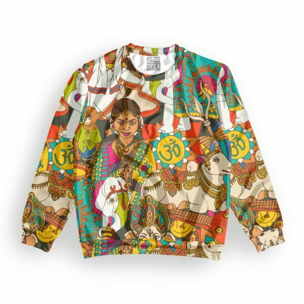 Indian Style Men's All over print Sweatshirt its clover