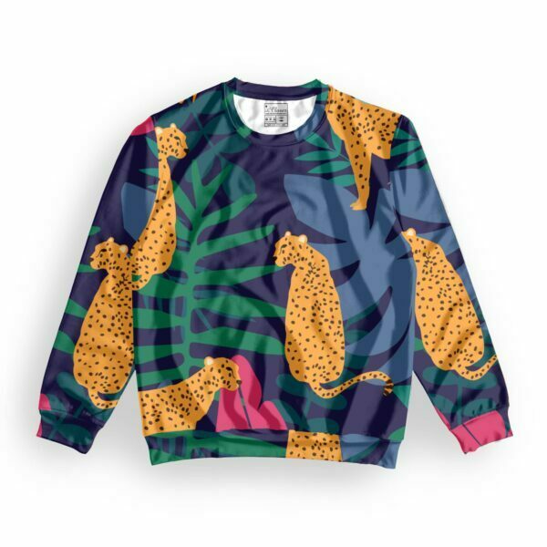 Tiger Style Men's All over print Sweatshirt its clover