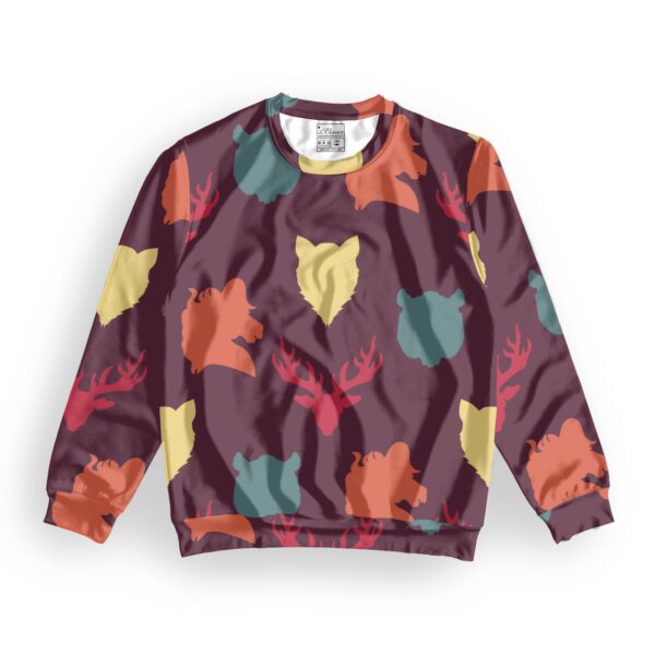 Wild Style Men's All over print Sweatshirt its clover
