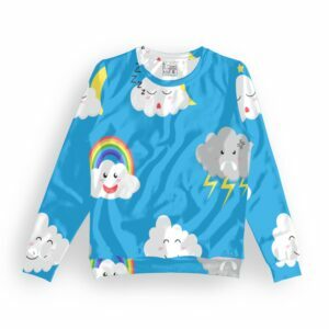 Cloud Style Women's All over print Sweatshirt its clover