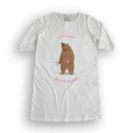 Bear Love Women's T-Shirt Dress its clover