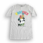 Panda Style Women's T-Shirt Dress its clover
