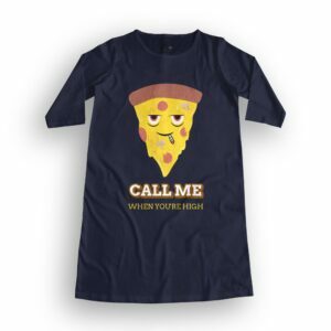 Pizza Lover Women's T-Shirt Dress its clover
