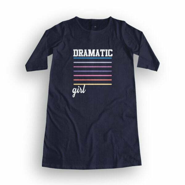 Drama Girl Women's T-Shirt Dress