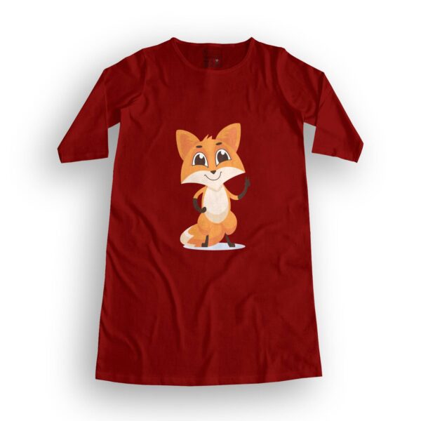 Cute Doggie Women's T-Shirt Dress its clover