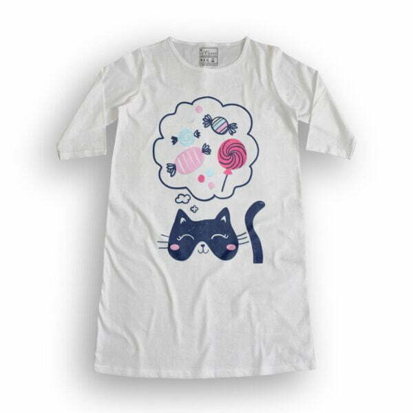 Cat Lovers Women's T-Shirt Dress its clover