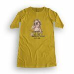 Hello Girl Women's T-Shirt Dress its clover